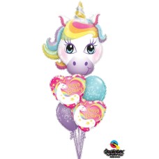 Unicorn Shape Happy Birthday Balloon Gift